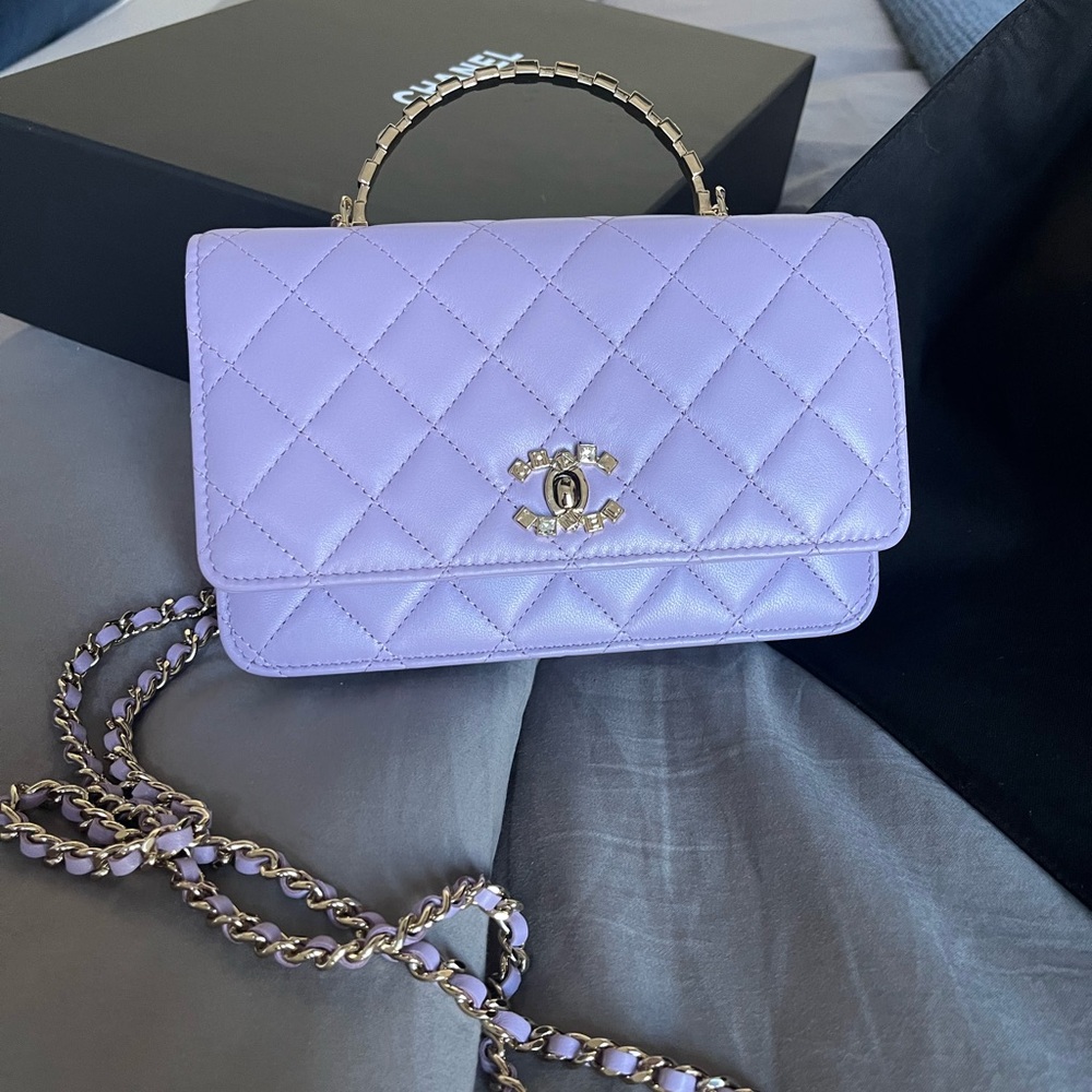 FLASH SALE !!! 2024 Spring-Summer Chanel Top Handle Bag,